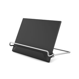 Zack Soporte Plegable para Libro y Tablet Pacene, Estable, Plástico ABS Negro, 6.3x27x20.7 cm